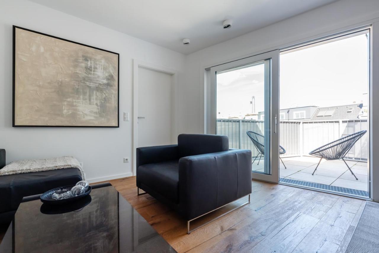 Stylisches Apartment In Zentraler Gruenruhelage Mit Garagenplatz Wien Eksteriør billede