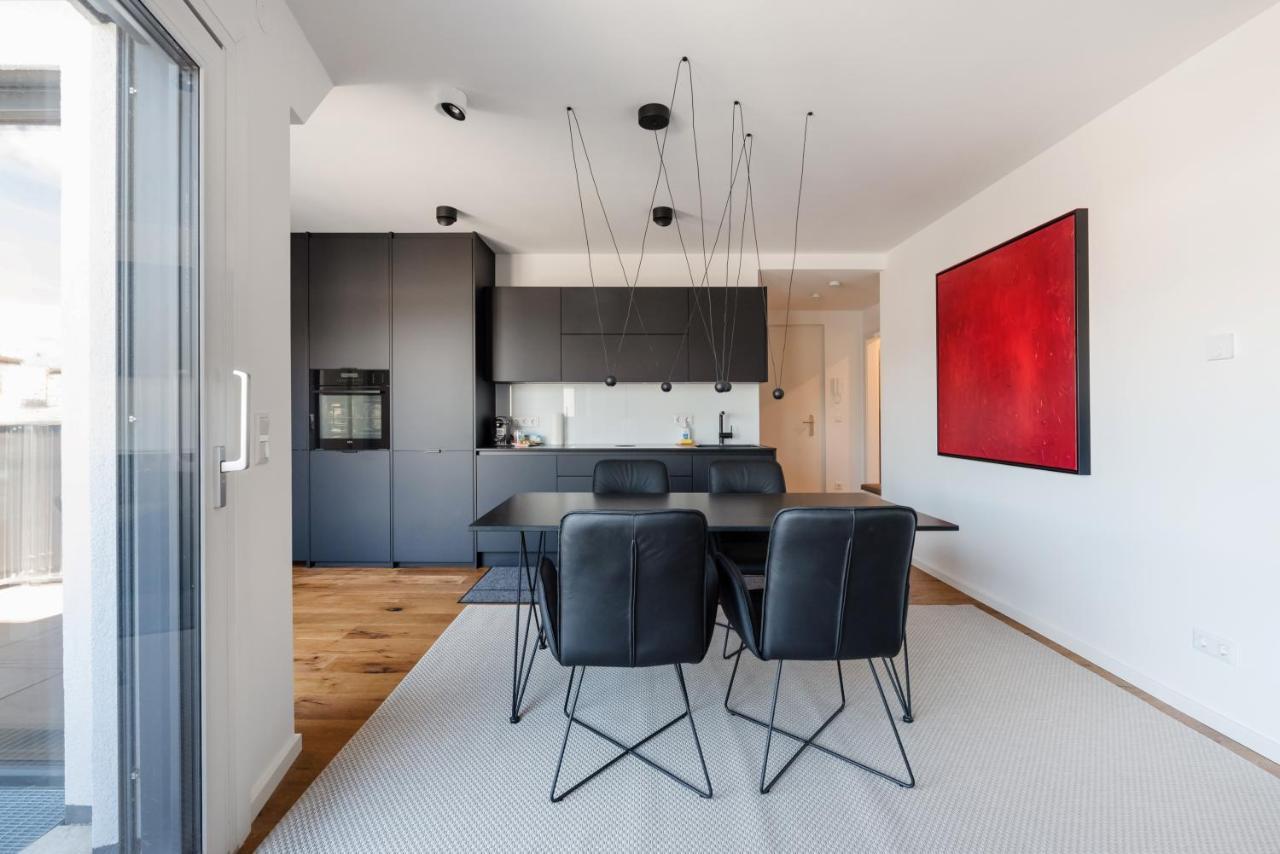 Stylisches Apartment In Zentraler Gruenruhelage Mit Garagenplatz Wien Eksteriør billede